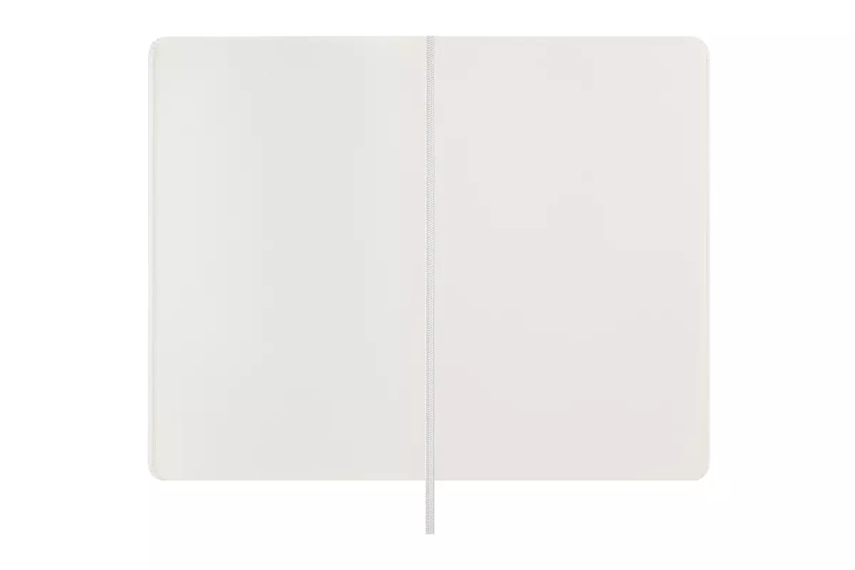 Een Moleskine Ruled/Plain Hardcover Notebook Large Black/White (set of 2) koop je bij Moleskine.nl